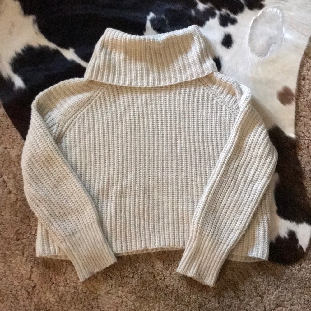 Cowl neck sweater